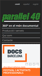 Mobile Screenshot of parallel40.com